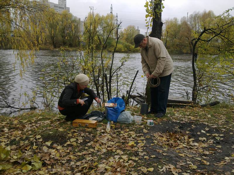 Гідрофізичні дослідження на оз. Мінському (м. Київ)